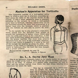 Late 19th C. G.W. Flavell & Bro. Philadelphia Catalogue of Braces, Pessaries, Elastic Stockings and Much More