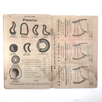 Late 19th C. G.W. Flavell & Bro. Philadelphia Catalogue of Braces, Pessaries, Elastic Stockings and Much More