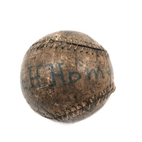 A.H Homan's Late 19th C. Hand-stitched Leather Softball