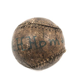 A.H Homan's Late 19th C. Hand-stitched Leather Softball