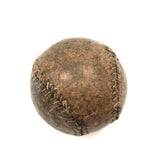 A.H Homan's Late 19th C. Hand-stitched Leather Softball