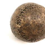 A.H Homan's Late 19th C. Hand-stitched Leather Softball