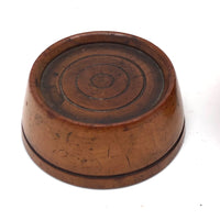 Lovely 19th C. Treen Barrel Shaped Box