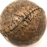 A.H Homan's Late 19th C. Hand-stitched Leather Softball