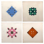 Exceptional Froebel Kindergarten Cut Paper Designs, NEW, Double-sided, I-L (Sold Individually)