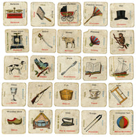 Very Much Loved and Very Charming c. 1920s Language Learning Picture Cards