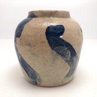 Antique Asian Blue and White Ginger Jar