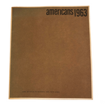 Americans 1963 First Edition Museum of Modern Art Catalogue