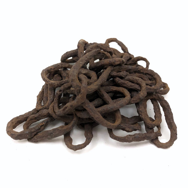 Beautifully Eroded Old Hand-forged Iron Chain – critical EYE Finds