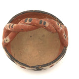 Lovely c. 1920s Isleta Pueblo Pottery Basket