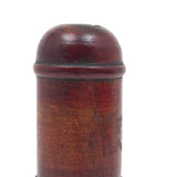 Reddish Stained Old Treen Canister