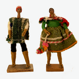 Charming Peruvian Worry Dolls - A Couple