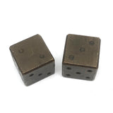 Vintage Solid Brass Oversized Dice