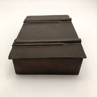 Antique Copper Box with Art Deco Details