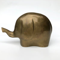 Brass Elephant Piggy Bank