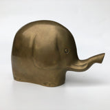 Brass Elephant Piggy Bank