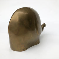 Brass Elephant Piggy Bank