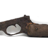 Old Buried Rifle Skeleton, Much Eroded