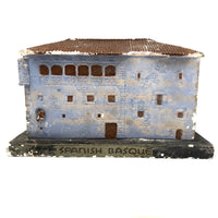 1930s WPA Plaster Model Spanish Basque Casa Torre