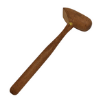 Old Wooden Bossing Mallet or Hammer - Shorter Head