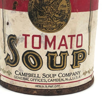 Rare, Very Early (1920s) Campbells Tomato Soup Can! – critical EYE