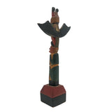 1932 Alaskan Native American Carved Polychrome Souvenir Totem Pole