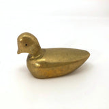 Mid-Century Brass Duck