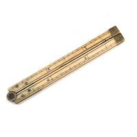 Lovely Earlyish 19th Century 6 Inch Bone Ruler