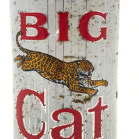 Big Cat Malt Liquor 1960s Newark, NY Tab Top Can