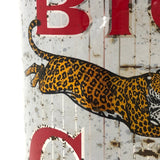 Big Cat Malt Liquor 1960s Newark, NY Tab Top Can