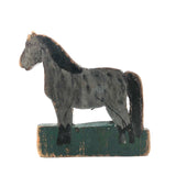 Charming Old Carved and Painted Folk Art Horse