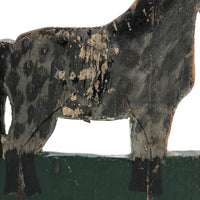 Charming Old Carved and Painted Folk Art Horse