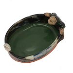 RESCUE: Japanese Sumida Gawa Pottery Bowl with Figure