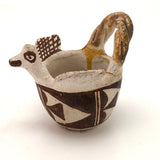 RESCUE: Vintage Acoma Pottery Bird Basket