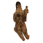 Caraja Terra Cotta Woman and Child Fertility Figure