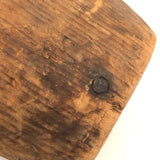Hand-carved Old Pine Weighted Pin (Knock Down? or Juggling Pin?)