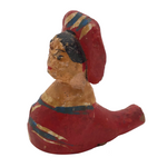 Ceramic Woman Shaped Whistle, Presumed Mexican