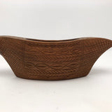 Yugoslavian Wooden Animal Vessel