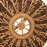 Coushatta Pine Needle Basket with Sculptural Handle