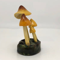 Lorentzen Lantz Nova Scotia Ceramic Mushroom Sculpture Flower Frog