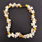 C.O. Day Vintage 1980s Porcelain Popcorn Necklace!