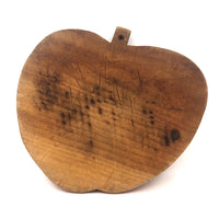 Red Painted Apple Cutting Board