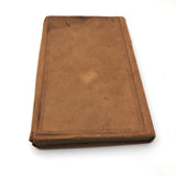 1881 Leather Covered Notebook, Mostly Blank