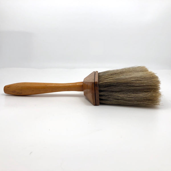 Wide Lacquered Wooden Horse Hair Sauce Brush 8.5