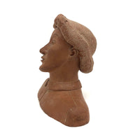 Beautifully Hand-sculpted Terra Cotta Bust