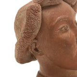 Beautifully Hand-sculpted Terra Cotta Bust