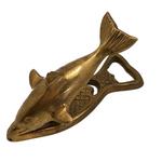 Brass Dolphin-Shaped Clip Plus Bottle Opener!