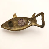 Brass Dolphin-Shaped Clip Plus Bottle Opener!