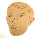 WISC 1949 Object Assembly Test Puzzle: Face