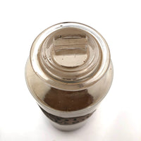 19th Century Hand-blown Large "Ferri Subcarb" Apothecary Jar